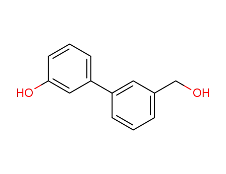 Molecular Structure of 176212-54-7 (3-(3-Hydroxyphenyl)benzyl alcohol)