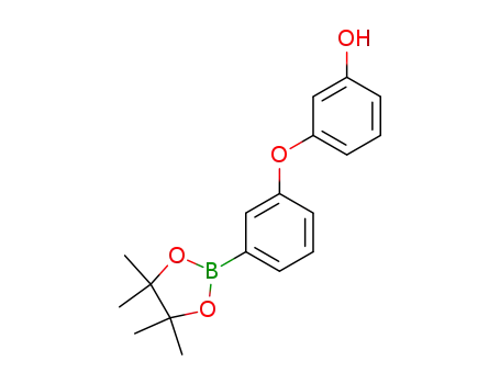 3-[3-(4,4,5,5-tetramethyl-[1,3,2]dioxaborolan-2-yl)-phenoxy]-phenol