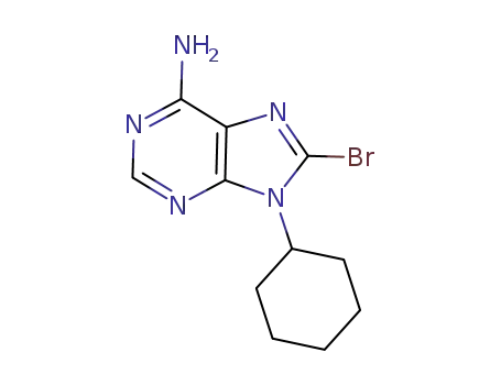 8-bromo-9-cyclohexyl-9H-adenine