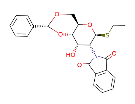 ethyl 4,6-O-benzylidene-2-deoxy-2-phthalimido-1-thio-β-D-allopyranoside