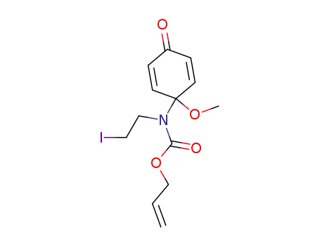 Carbamic acid, (2-iodoethyl)(1-methoxy-4-oxo-2,5-cyclohexadien-1-yl)-,
2-propenyl ester