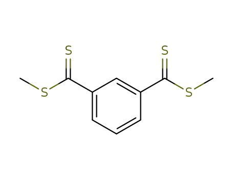 Molecular Structure of 17527-68-3 (1,3-Benzenedicarbodithioic acid, dimethyl ester)