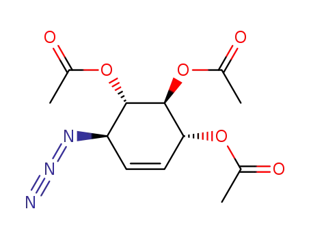 (1R,2S,3S,4R)-2,3,4-tri-O-acetyl-1-azidoconduritol B