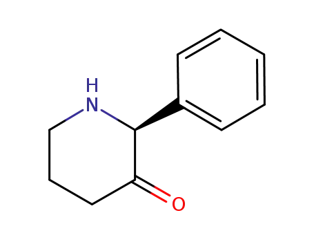 Molecular Structure of 398488-48-7 (3-Piperidinone, 2-phenyl-, (2S)-)
