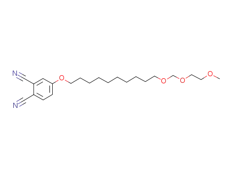 4-{10-[(2-methoxyethoxy)methoxy]decyloxy}phthalonitrile