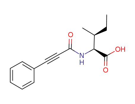 (2S,3S)-3-methyl-2-[(3-phenyl-2-propynoyl)amino]pentanoic acid