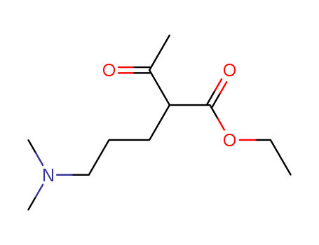 Pentanoic acid, 2-acetyl-5-(dimethylamino)-, ethyl ester