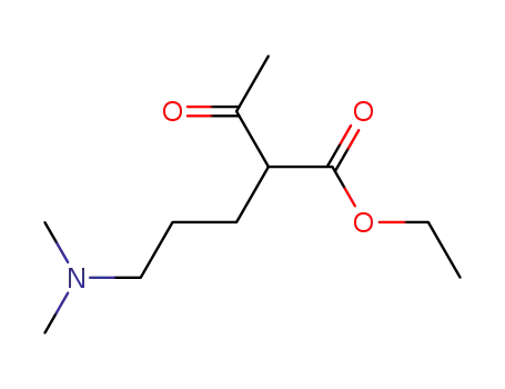 Pentanoic acid, 2-acetyl-5-(dimethylamino)-, ethyl ester