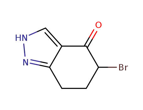 5-bromo-2,5,6,7-tetrahydro-indazol-4-one