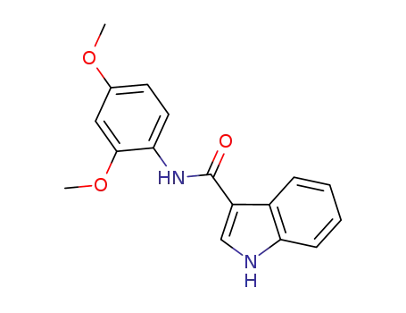 1H-indole-3-(N-(2,4-dimethoxyphenyl))carboxamide