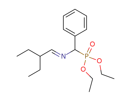 diethyl {[(E)-2-ethyl-1-butylidene]amino}(phenyl)methylphosphonate
