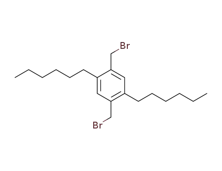Benzene, 1,4-bis(bromomethyl)-2,5-dihexyl-