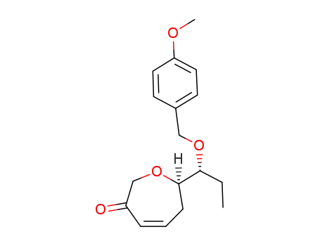 (R)-7-((R)-1-(4-methoxybenzyloxy)propyl)-6,7-dihydrooxepin-3(2H)-one