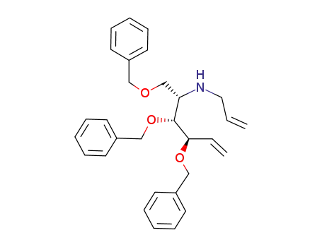 (3R,4R,5S)-5-allylamino-3,4,6-tribenzyloxy-hex-1-ene