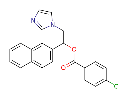 2-(1H-imidazol-1-yl)-1-(naphthalen-2-yl)ethyl 4-chlorobenzoate