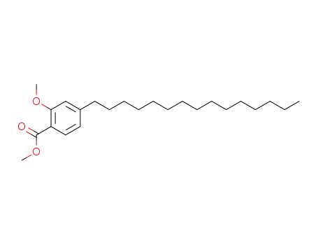 Benzoic acid, 2-methoxy-4-pentadecyl-, methyl ester