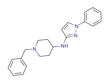 Molecular Structure of 425644-15-1 (N-(1-phenylpyrazol-3-yl)-N-(1-benzyl-4-piperidyl)amine)