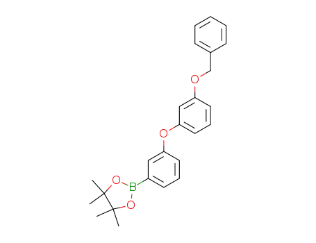 2-[3-(3-benzyloxy-phenoxy)-phenyl]-4,4,5,5-tetramethyl-[1,3,2]dioxaborolane