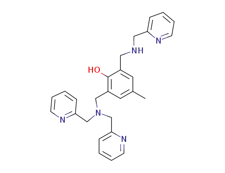 2-{[bis(2-pyridinylmethyl)amino]methyl}-4-methyl-6-{[(2-pyridinylmethyl)amino]methyl}phenol