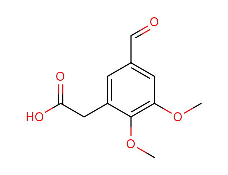 (5-formyl-2,3-dimethoxyphenyl)acetic acid