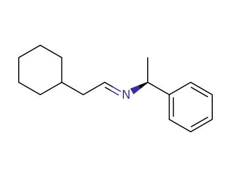 N-(2-cyclohexylethylidene)-(S)-α-methylbenzylamine
