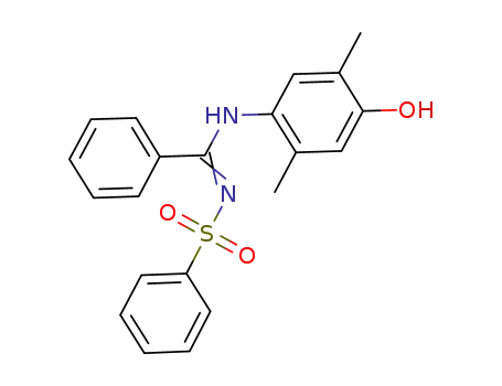 N-(4-hydroxy-2,5-dimethylphenyl)-N'-(phenylsulfonyl)benzimidamide