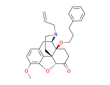 17-allyl-4,5α-epoxy-3-methoxy-14β-(3-phenylpropyloxy)morphinan-6-one