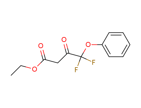 Butanoic acid, 4,4-difluoro-3-oxo-4-phenoxy-, ethyl ester