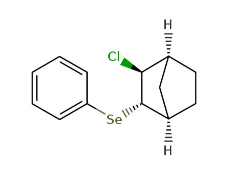 Molecular Structure of 70303-01-4 (endo-3-chloro-exo-2-phenylselenobicyclo<2.2.1>heptane)