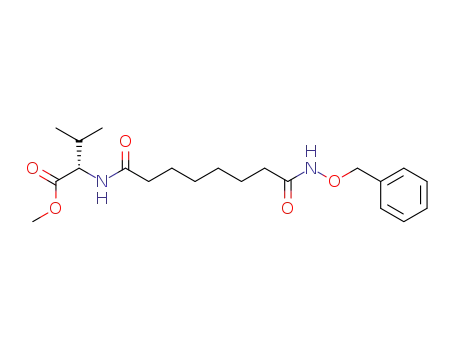 (S)-2-(7-benzyloxycarbamoyl-heptanoylamino)-3-methyl-butyric acid methyl ester