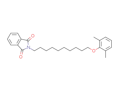 Molecular Structure of 1245921-38-3 (2-[10-(2,6-dimethylphenoxy)decyl]-1H-isoindole-1,3(2H)-dione)