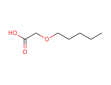 Molecular Structure of 5416-03-5 ((pentyloxy)acetic acid)