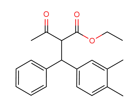 ethyl 2-((3,4-dimethylphenyl)(phenyl)methyl)-3-oxobutanoate