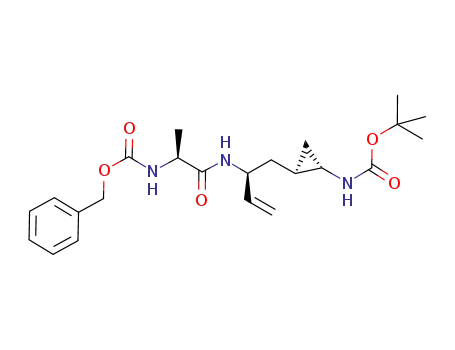 (1R,2S)-2-tert-butoxycarbonylamino-1-[(2S)-2-(N-Cbz-L-alanyl)amino-3-butenyl]cyclopropane