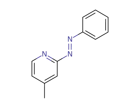 Pyridine, 4-methyl-2-(phenylazo)-
