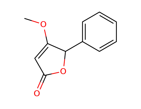 2(5H)-푸라논, 4-메톡시-5-페닐-