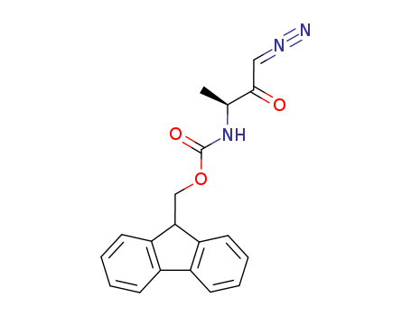 N-alpha-(9-Fluorenylxycarbonyl)-L-alaninyl-diazomethane, (3S)-3-Fmoc-amino-1-diazo-2-butanone