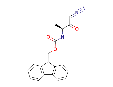 N-alpha-(9-Fluorenylxycarbonyl)-L-alaninyl-diazomethane, (3S)-3-Fmoc-amino-1-diazo-2-butanone