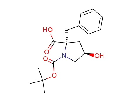 (2R,4R)-2-Benzyl-4-hydroxy-pyrrolidine-1,2-dicarboxylic acid 1-tert-butyl ester
