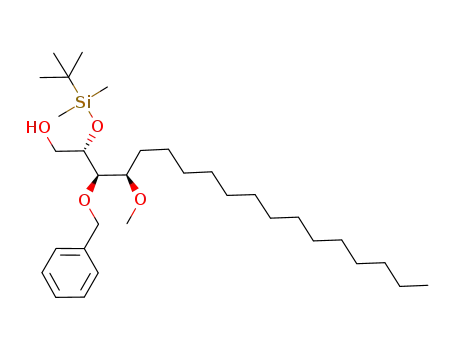 (2S,3R,4R)-3-benzyloxy-2-tert-butyldimethylsilyloxy-4-methoxyoctadecan-1-ol