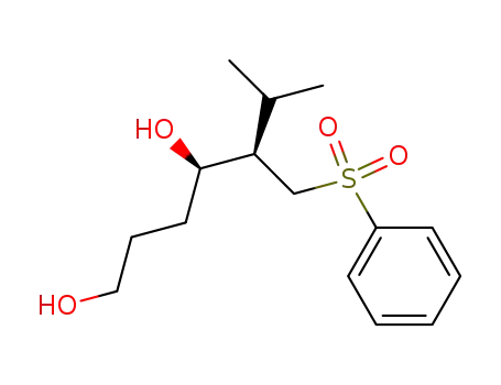 (4R,5R)-5-Benzenesulfonylmethyl-6-methyl-heptane-1,4-diol