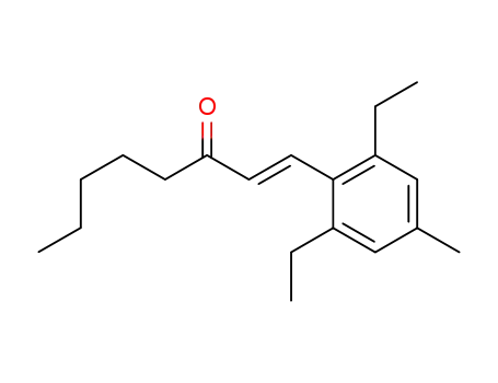 (E)-1-(2,6-diethyl-4-methylphenyl)oct-1-en-3-one