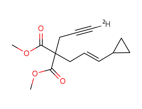 (E)-dimethyl 2-(3-cyclopropylallyl)-2-(prop-2-ynyl)malonate-7d1