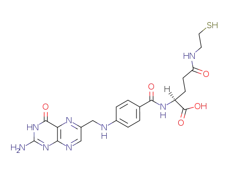 (S)-2-{4-[(2-Amino-4-oxo-3,4-dihydro-pteridin-6-ylmethyl)-amino]-benzoylamino}-4-(2-mercapto-ethylcarbamoyl)-butyric acid