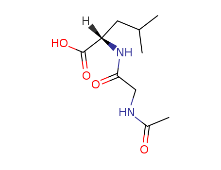 L-Leucine,N-acetylglycyl- (9CI)