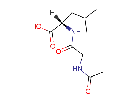 Molecular Structure of 29852-55-9 (AC-GLY-LEU-OH)