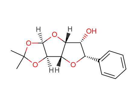 (3aR,3bS,5S,6R,6aR,7aR)-2,2-Dimethyl-5-phenyl-hexahydro-furo[2',3':4,5]furo[2,3-d][1,3]dioxol-6-ol