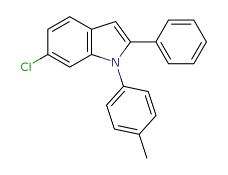 6-chloro-2-phenyl-1-p-tolyl-1H-indole