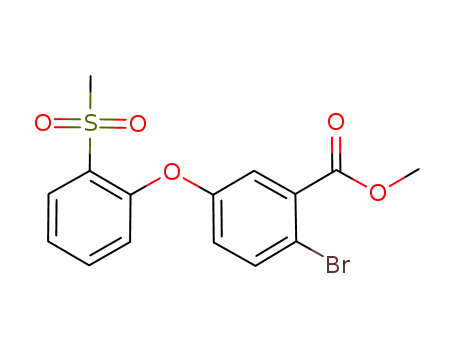 methyl 2-bromo-5-[2-(methylsulfonyl)phenoxy]benzoate