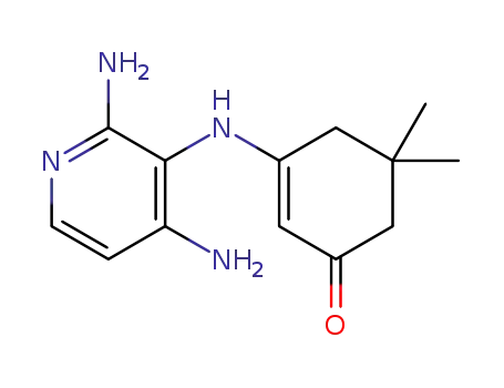 3-(2,4-diamino-pyridin-3-ylamino)-5,5-dimethyl-cyclohex-2-enone